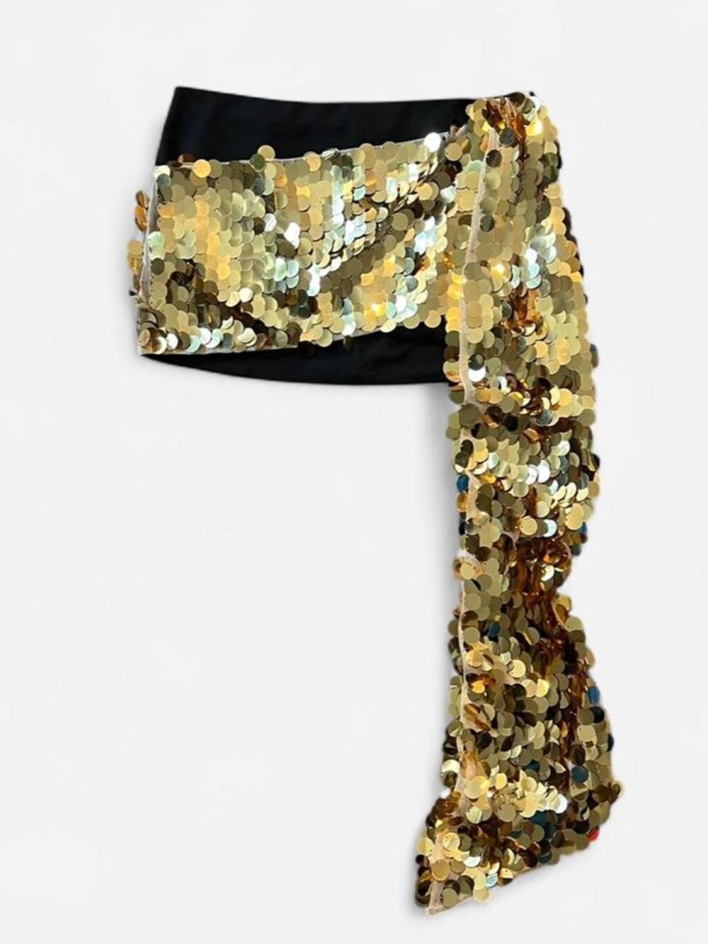Sequin Mini Skirt